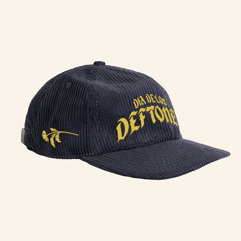 Deftones Merch Dia De Los Deftones Corduroy Hat Christmas Presents For Him - Lilybirchmarket