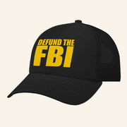 Defund The FBI Embroidered Hat Political Statement Cap Republican Gifts Ideas - Lilybirchmarket