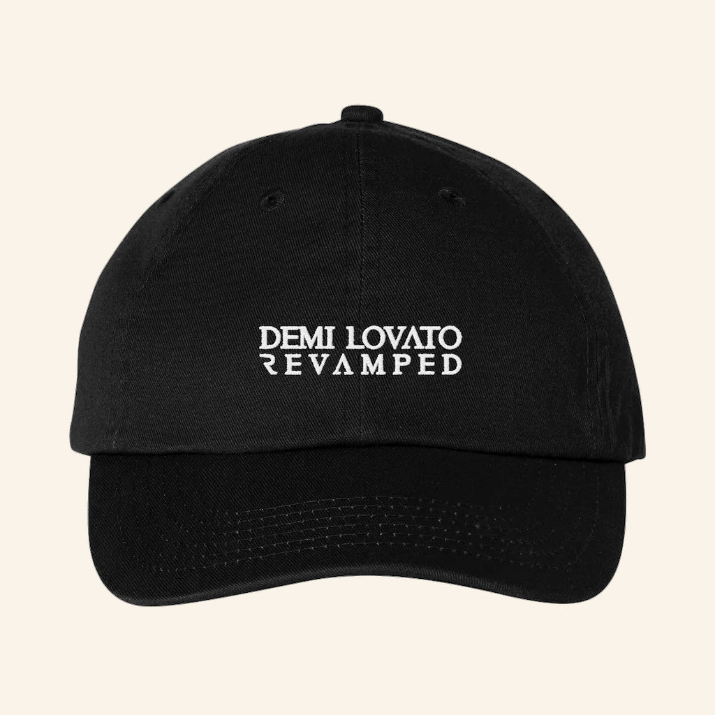 Demi Lovato Merch Revamped Embroidered Hat Best Gifts For Music Lovers - Lilybirchmarket