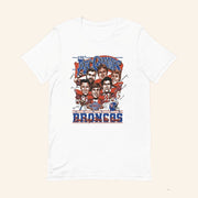 Denver Football AFC Champs 1987 Caricature T-Shirt Denver Football Merch Gifts For Him - Lily Birch Market