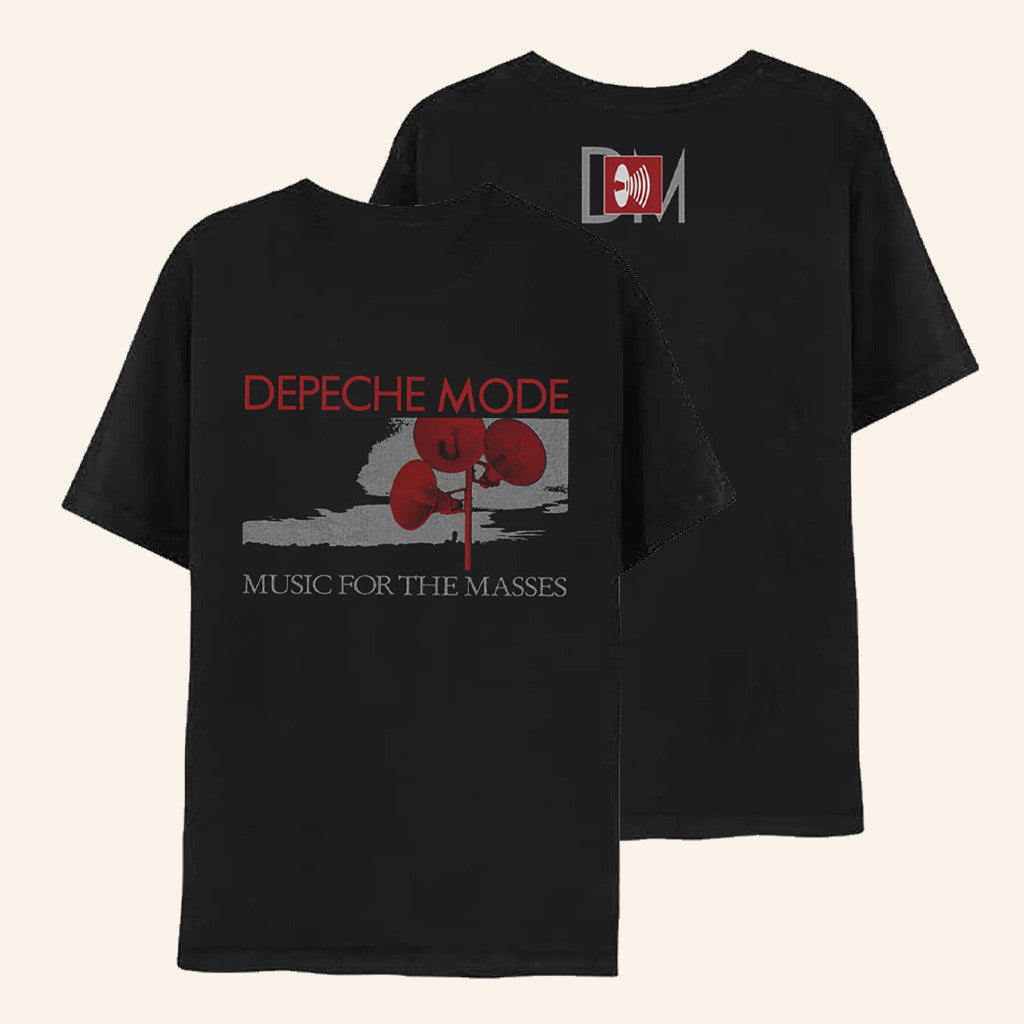 Depeche Mode Merch Music For The Masses T-Shirt Birthday Ideas For Husband - Lily Birch Market