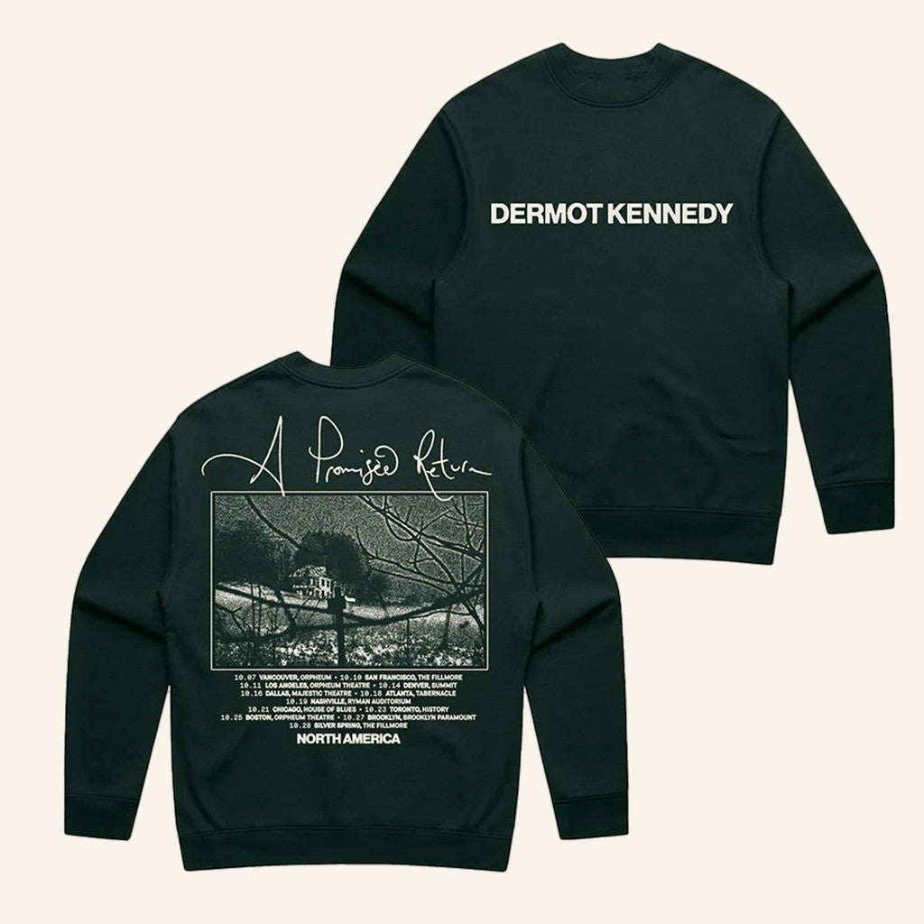 Dermot Kennedy Merch A Promised Return Tour Sweatshirt Music Lover Gifts For Him - Lilybirchmarket