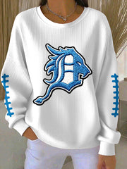 Detroit Football Sweatshirt Detroit Pride Merch Women's Game Day Shirt - Lilybirchmarket
