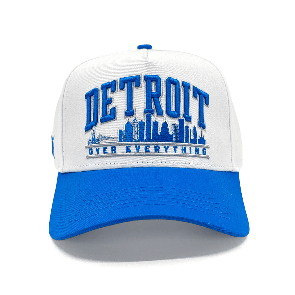 Detroit Over Everything Embroidered Hat Detroit Merch Father's Day Gifts For Husband - Lilybirchmarket