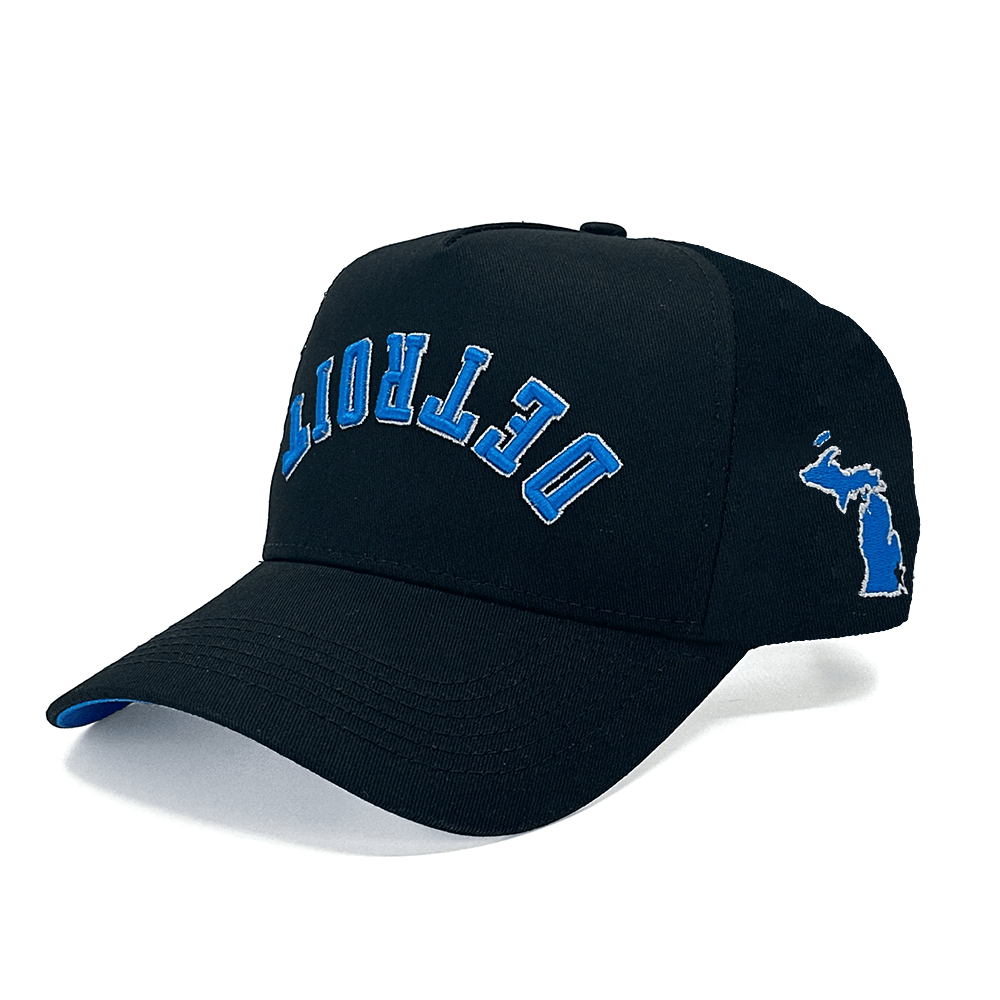 Detroit Upside Down Hat Trend Detroit Reversed Trucker Hat Best Father's Day Gifts For Husband - Lilybirchmarket