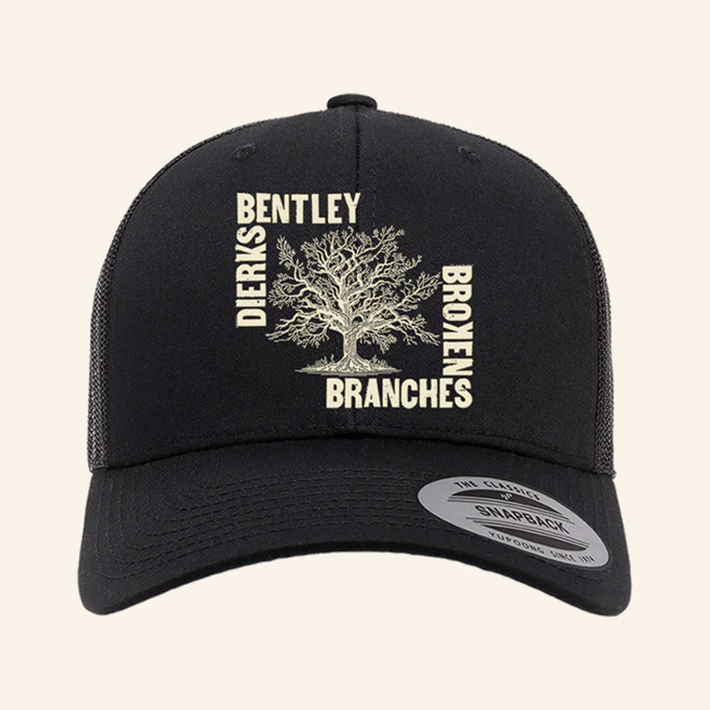 Dierks Bentley Merch Tour 2025 Broken Branches Trucker Hat Best Gifts For Music Lovers - Lilybirchmarket