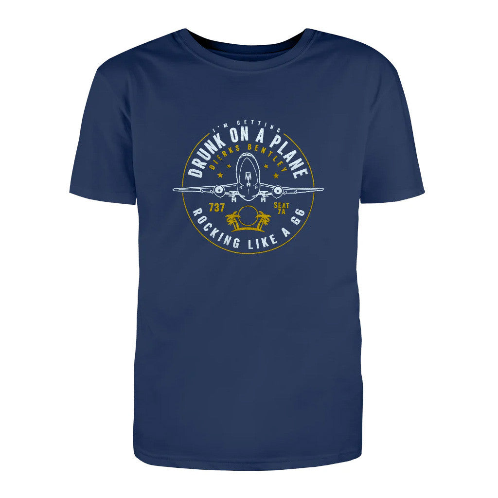 Dierks Bentley Merch Tour 2025 Drunk On A Plane Shirt Gift Ideas For Music Lovers - Lily Birch Market