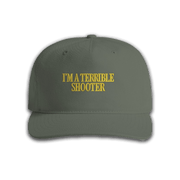 Dirty Kid Merch I'm A Terrible Shooter Hat Great Father's Day Gifts - Lilybirchmarket