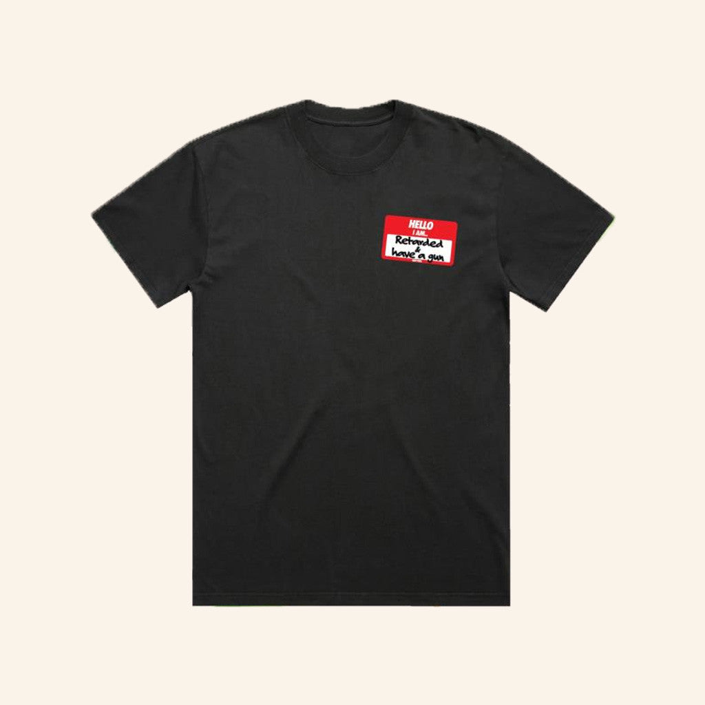 Dirty Kid Merch Retarded T-Shirt Black Gifts For Friends - Lily Birch Market