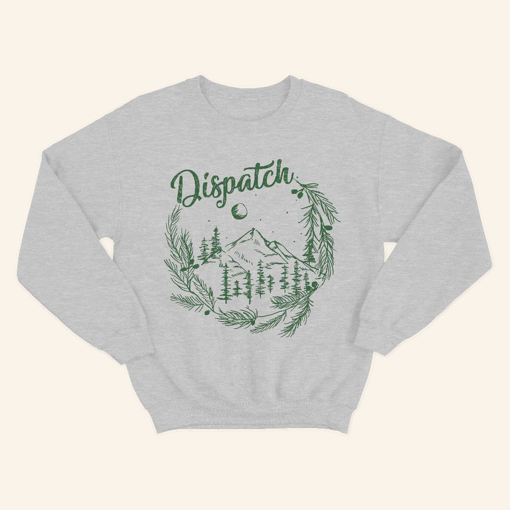 Dispatch Merch Mountain View Crewneck Sweatshirt Xmas Gifts For Him - Lilybirchmarket