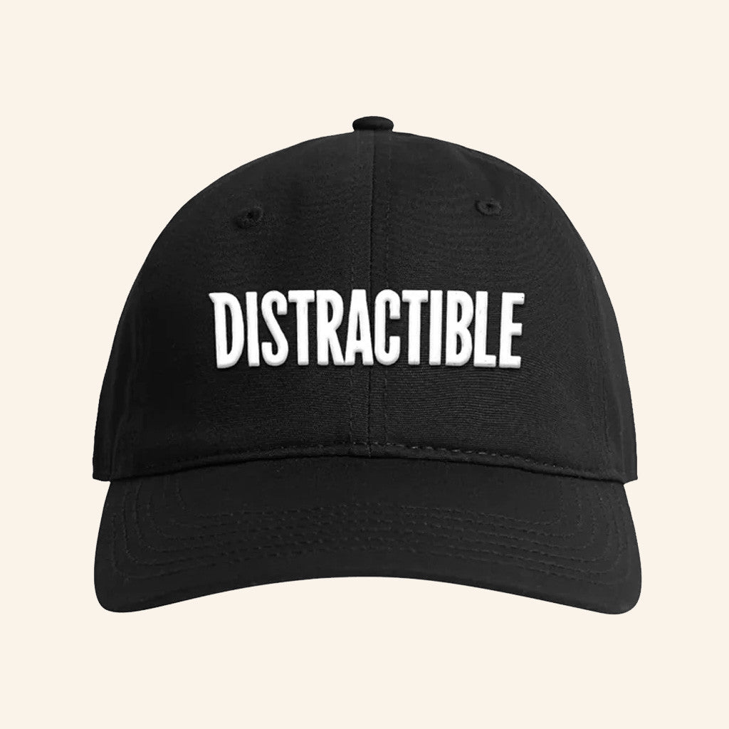 Distractible Merch Embroidered Hat Birthday Gift For Husband - Lilybirchmarket