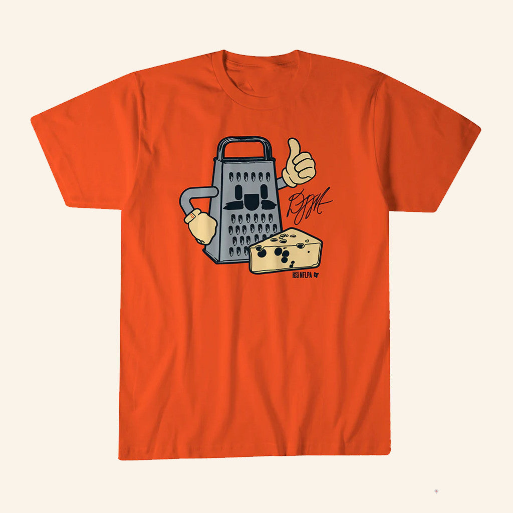 DJ Moore Cheese Grater T-Shirt Chicago Football Merch Best Gifts For Brothers - Lily Birch Market