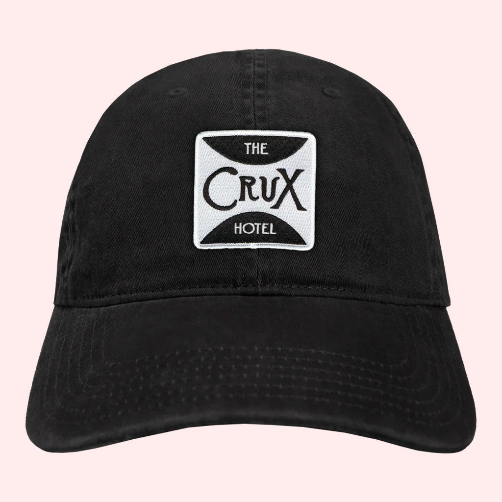 DJO Merch Crux Embroidered Black Hat Gifts For Dad - Lilybirchmarket