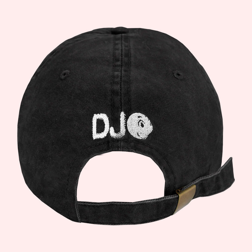 DJO Merch Crux Embroidered Black Hat Gifts For Dad - Lilybirchmarket