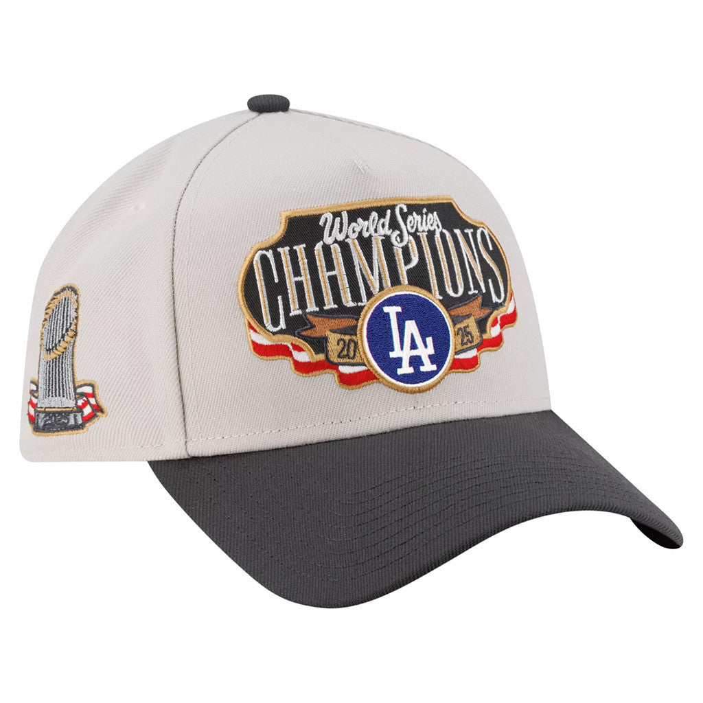 Dodgers World Series Merch 2025 New Era Los Angeles Dodgers 2025 World Series Champions Hat Embroidered - Lilybirchmarket