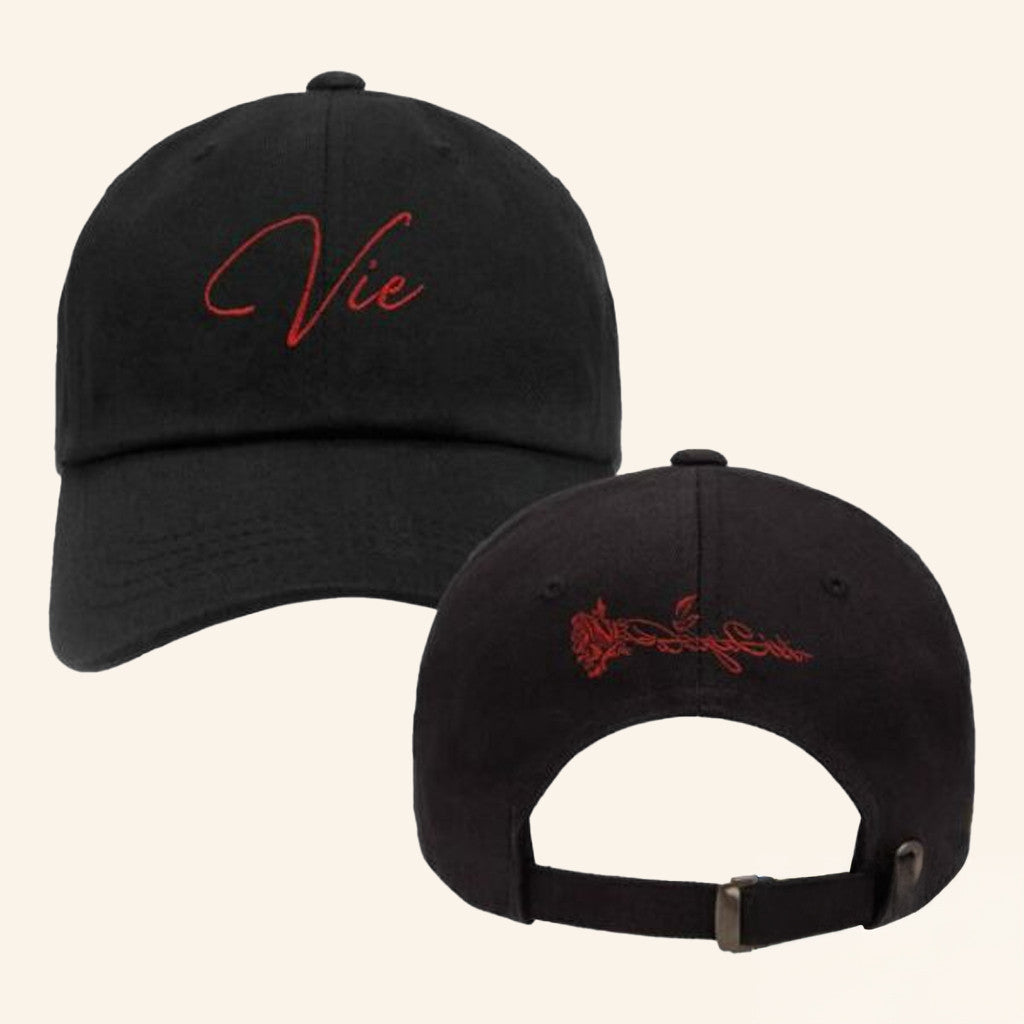 Doja Cat Merch Embroidered Black Vie Hat Best Gifts For Music Lovers - Lilybirchmarket