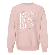 Dolly Parton Merch Dolly Parton Sweatshirt Run Rose Pink Crewneck Cute Mothers Day Gifts - Lilybirchmarket