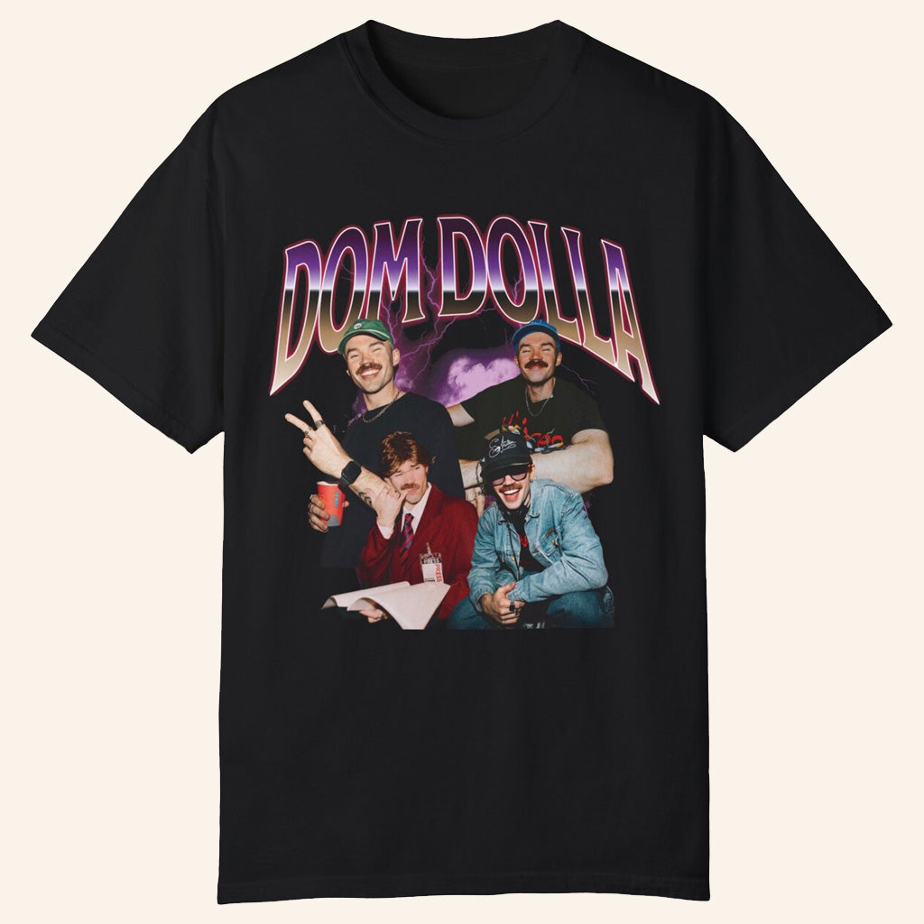 Dom Dolla Merch Dom Dolla Collage T-Shirt Dom Dolla EDM Merch Gifts For Music Lovers - Lily Birch Market