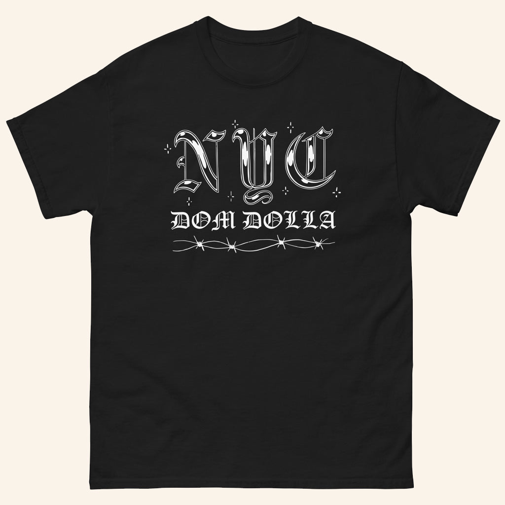 Dom Dolla Merch NYC T-Shirt Black Music Lover Gift Ideas For Him - Lily Birch Market