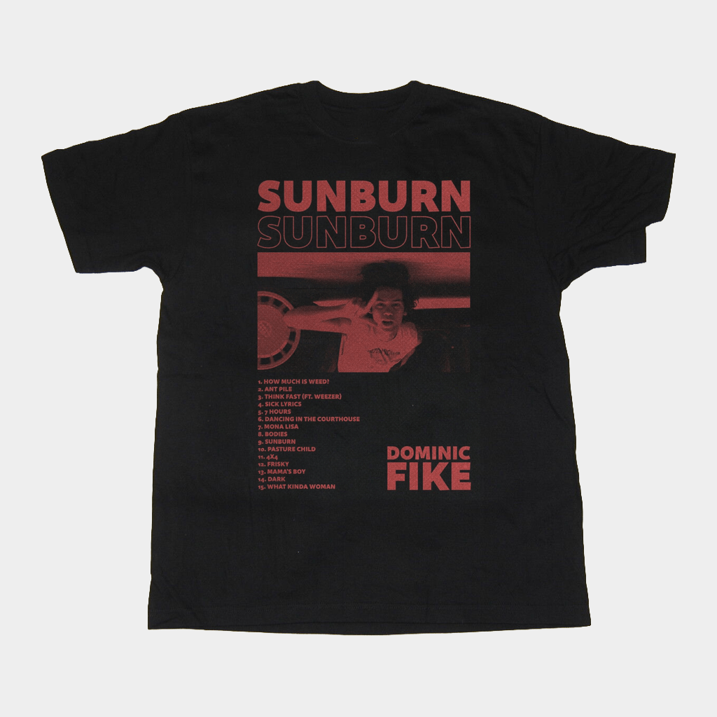 Dominic Fike Merch Reprint Rare Dominic Fike Black T-Shirt Birthday Presents For Boyfriend - Lily Birch Market