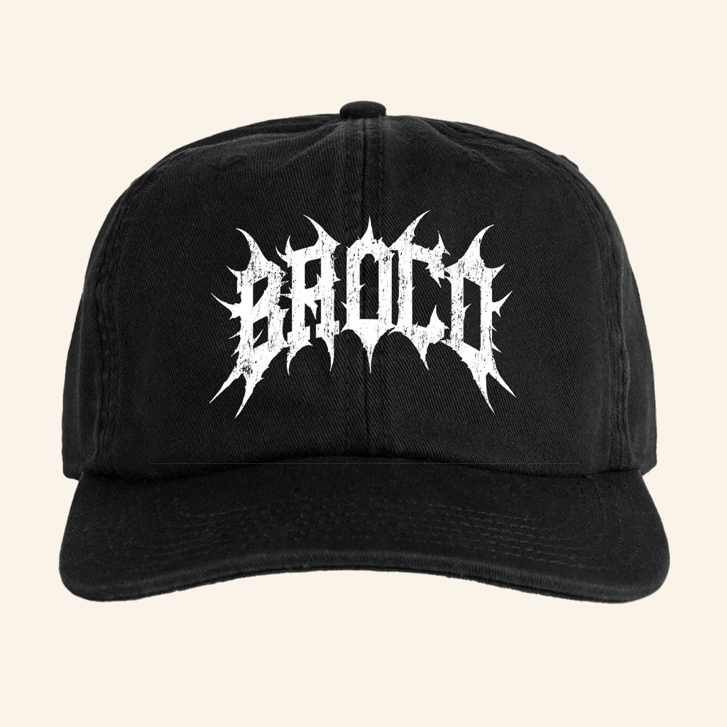 Don Broco Merch Metal Varsity Black Hat Gift Ideas For Rock Fans - Lilybirchmarket