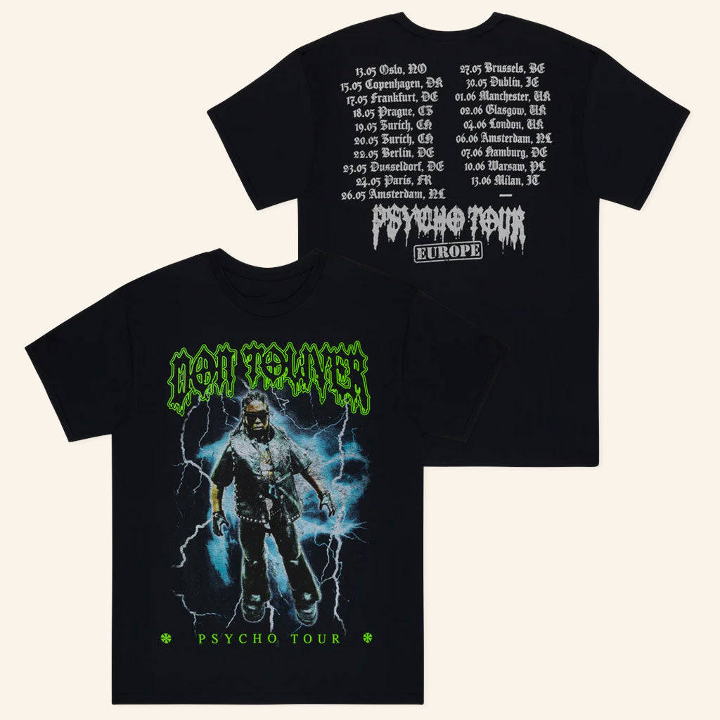 Don Toliver Merch Psycho Tour Lightning Shirt Hardstone Psycho Merch Gifts For Rap Fans - Lily Birch Market