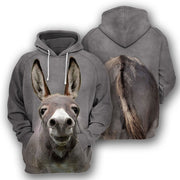 Donkey Hoodie Donkey Tee Shirts Funny Clothing Gifts For Donkey Lovers - Lilybirchmarket