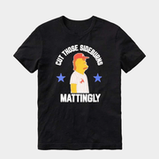Donnie Sideburns Cut Those Sideburns Mattingly T-Shirt Gifts For Brother - Lily Birch Market