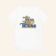Don't Mess With Texas T-Shirt It's Not Nice To Pick On Retards Joke Shirt Gifts For Him - Lily Birch Market