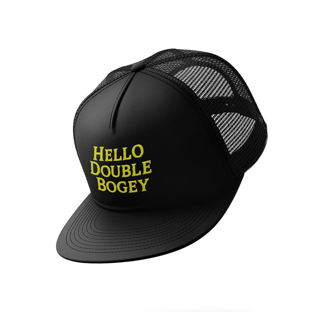 Double Bogey Hat Double Bogey Black Trucker Hat Best Gifts For Dad - Lilybirchmarket