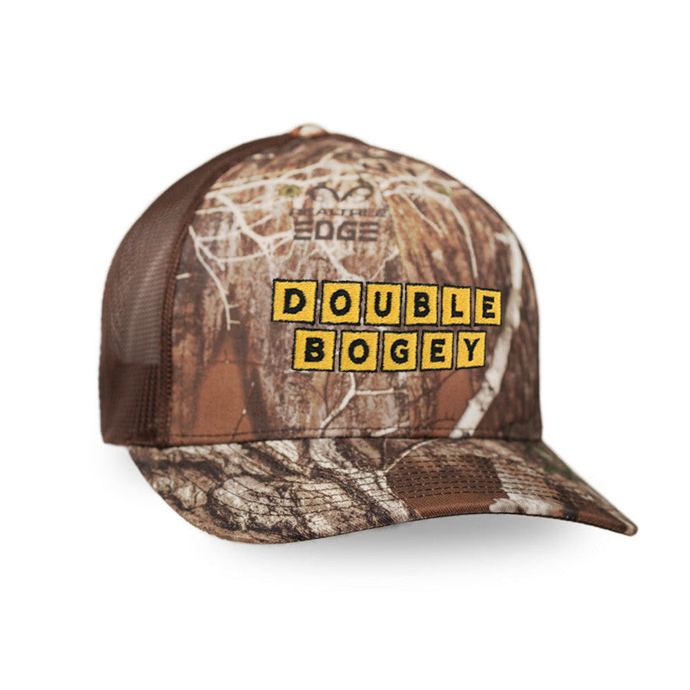 Double Bogey Waffle House Hat Double Bogey Embroidered Camo Trucker Hat Gifts For Husband - Lilybirchmarket