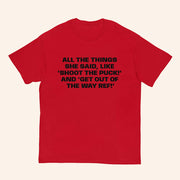 Double Hockey Stix Merch All The Things She Said Like Shirt Heated Rivalry Merch Fan Gifts - Lily Birch Market