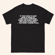 Double Hockey Stix Merch If You Have To Ask T-Shirt Funny Saying Shirt Gifts For Hockey Lovers - Lily Birch Market