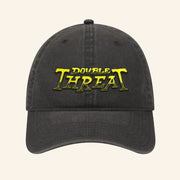 Double Threat Podcast Merch Logo Black Hat Christmas Gift Ideas For Boyfriend - Lilybirchmarket