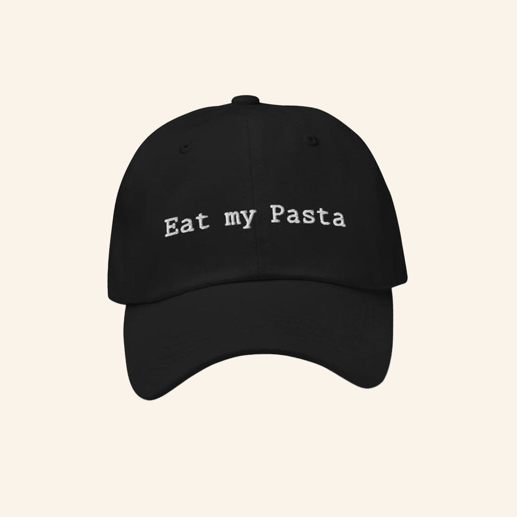 Drag Me Up Merch Eat My Pasta Hat Embroidered Gifts For Dad - Lilybirchmarket