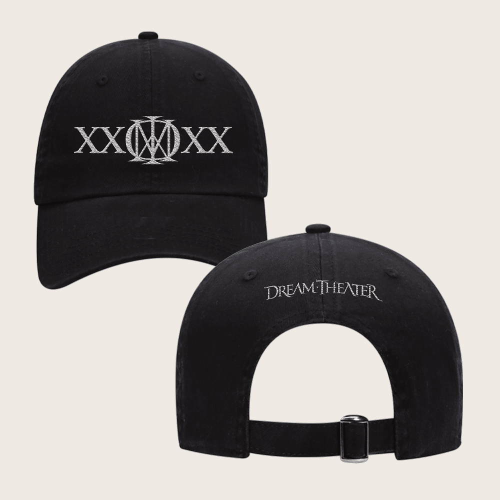 Dream Theater Merch 40th Anniversary Tour Embroidered Hat Music Related Gifts For Guys - Lilybirchmarket