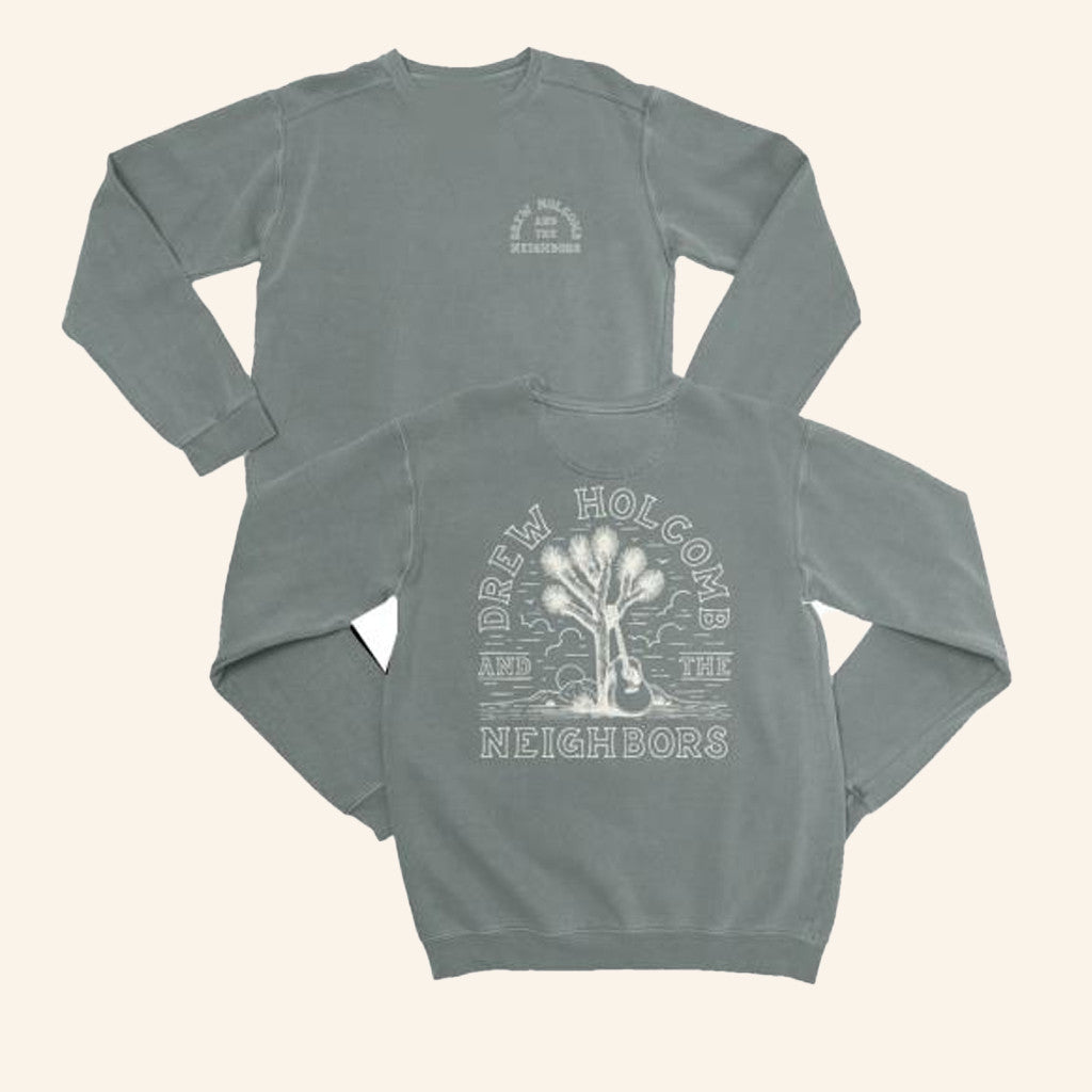 Drew Holcomb Merch Joshua Tree Sweatshirt Gift Ideas For Music Lovers - Lilybirchmarket