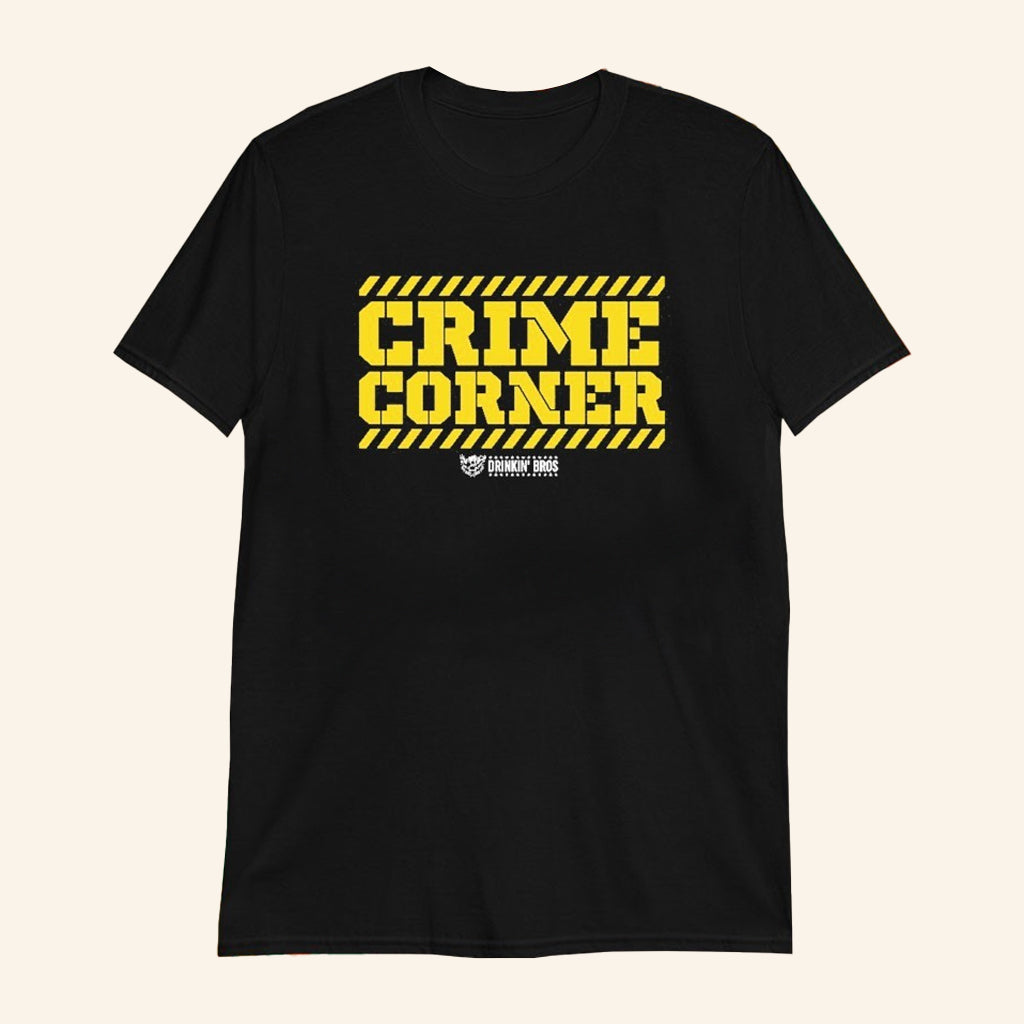 Drinkin Bros Crime Corner T-Shirt Best Gifts For Brother - Lily Birch Market