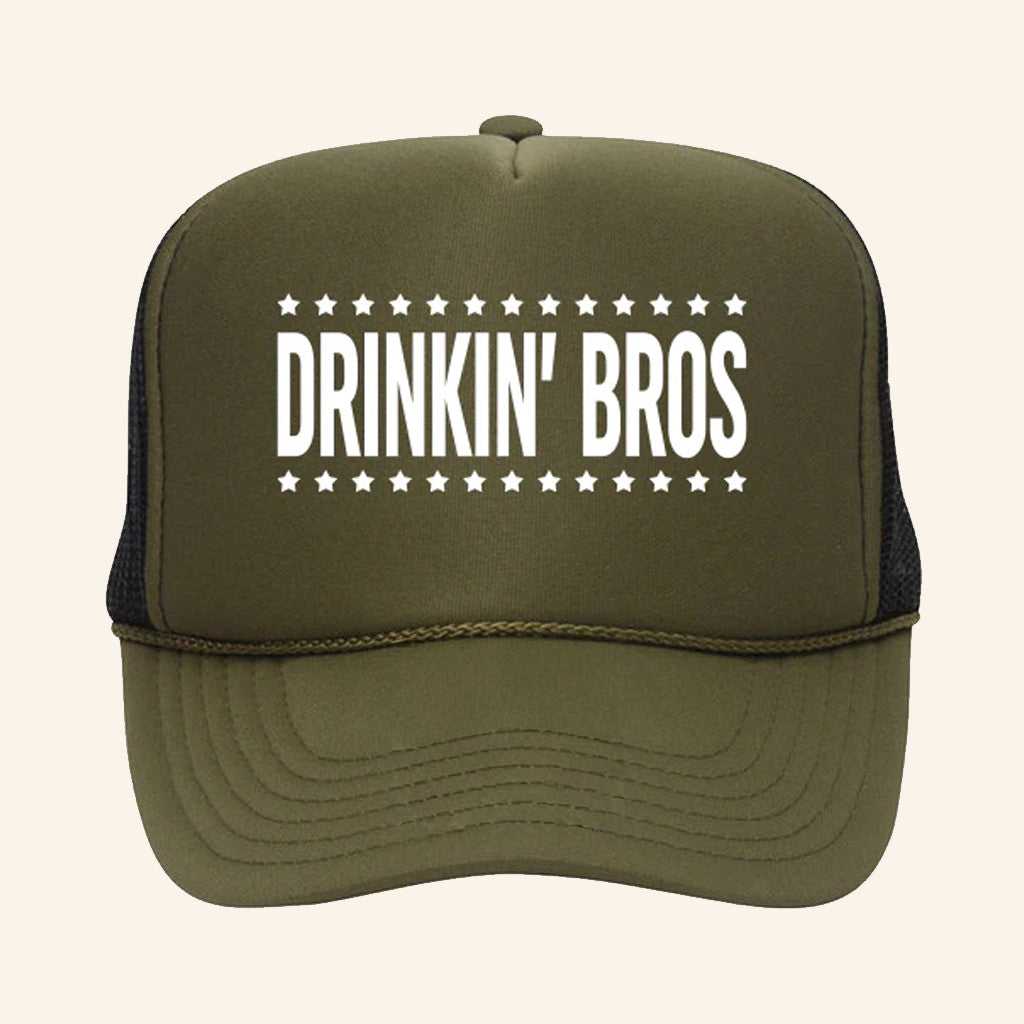 Drinkin' Bros Trucker Hat Drinkin Bros Merch Birthday Presents For Him - Lilybirchmarket