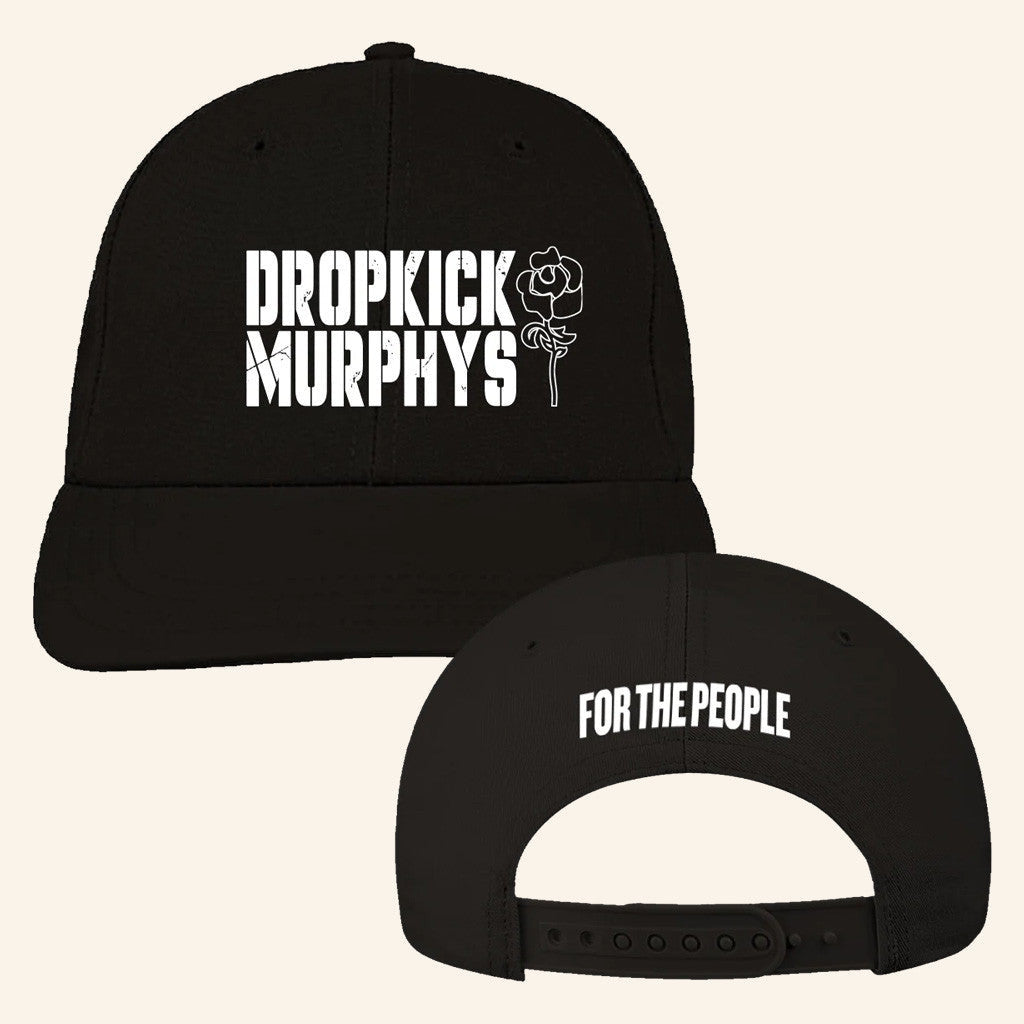 Dropkick Murphys Merch For The People Logo Snapback Hat Good Gifts For Boyfriend - Lilybirchmarket