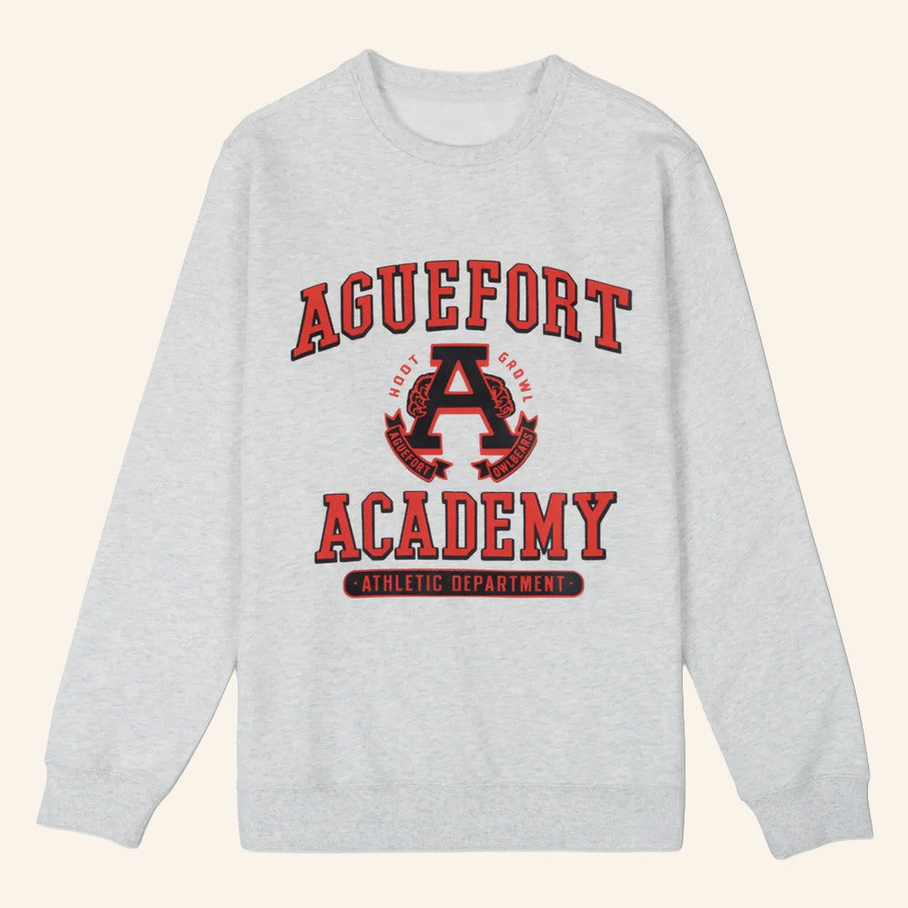 Dropout TV Merch Aguefort Athletics Owlbears Crewneck Sweatshirt Dad Christmas Gifts - Lilybirchmarket