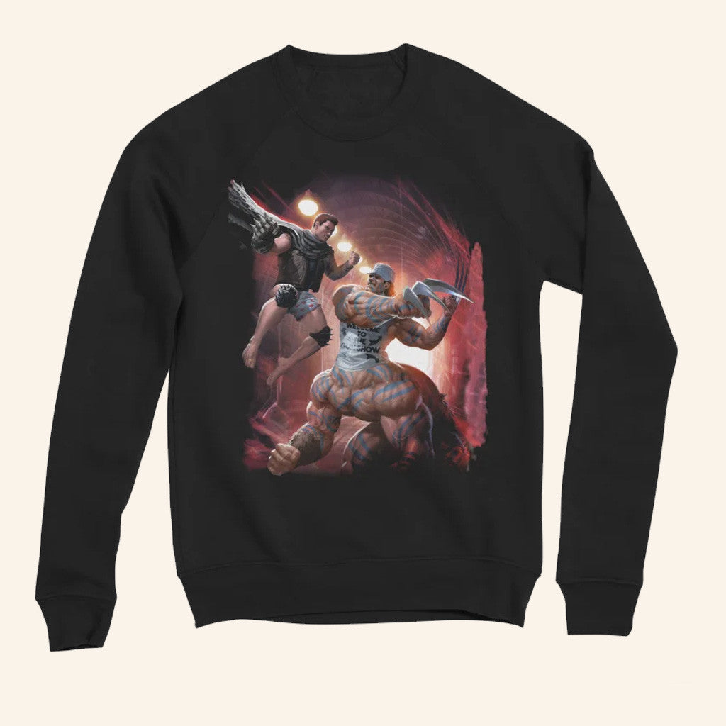 Dungeon Crawler Carl Merch Book 3 The Dungeon Anarchists Cookbook No Title Sweatshirt - Lilybirchmarket