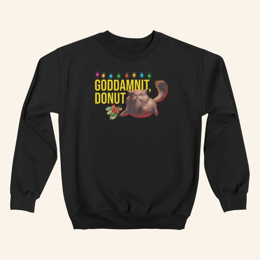 Dungeon Crawler Carl Merch Donut Holiday Sweatshirt Christmas Gifts For Him - Lilybirchmarket