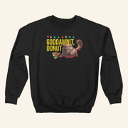 Dungeon Crawler Carl Merch Donut Holiday Sweatshirt Christmas Gifts For Him - Lilybirchmarket