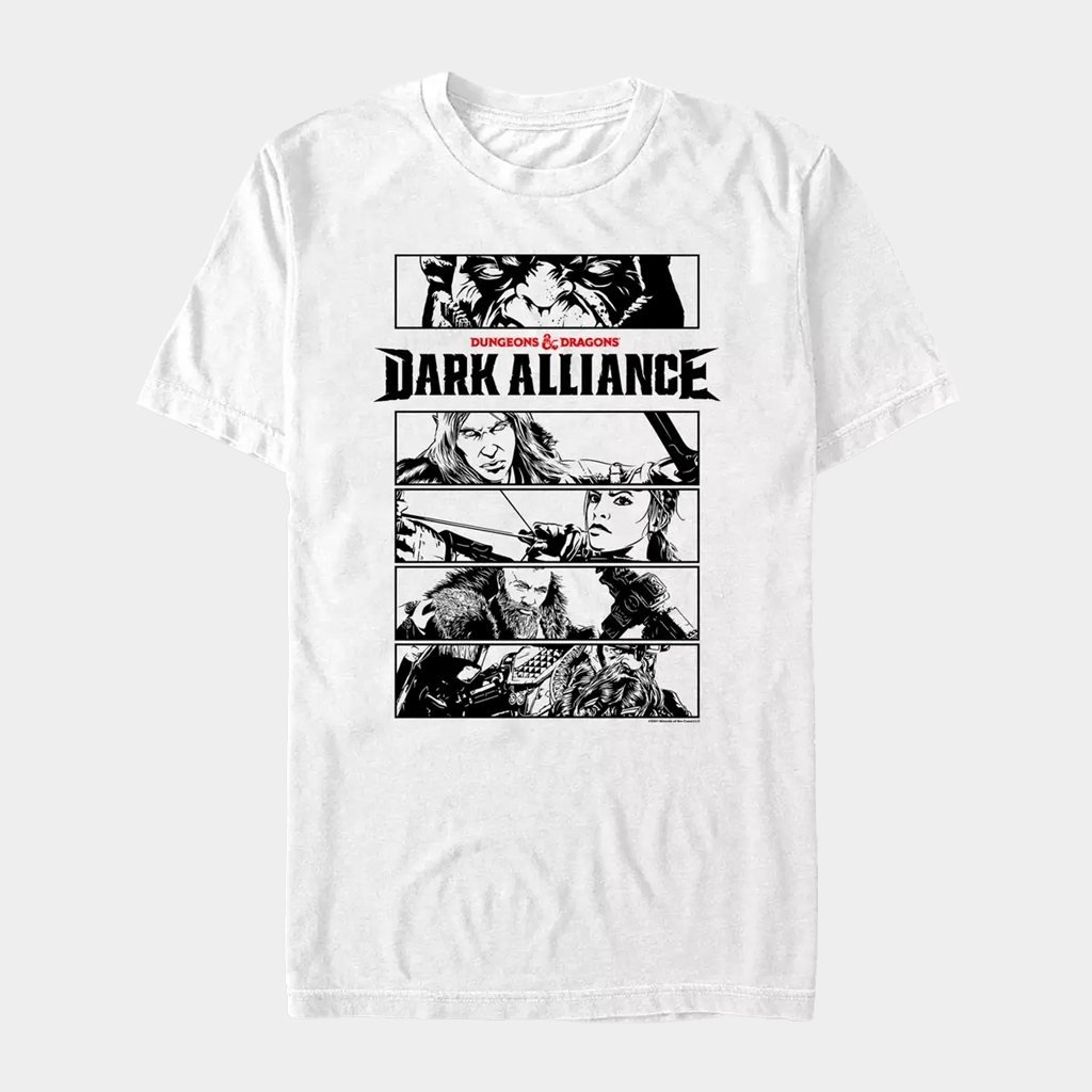 Dungeons And Dragons Dark Alliance Panels T-Shirt Cool Gifts For Him - Lily Birch Market