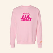 Dunkin Runs On Merch Deserves A Lil Treat Crewneck Sweatshirt Gifts For Sister - Lilybirchmarket