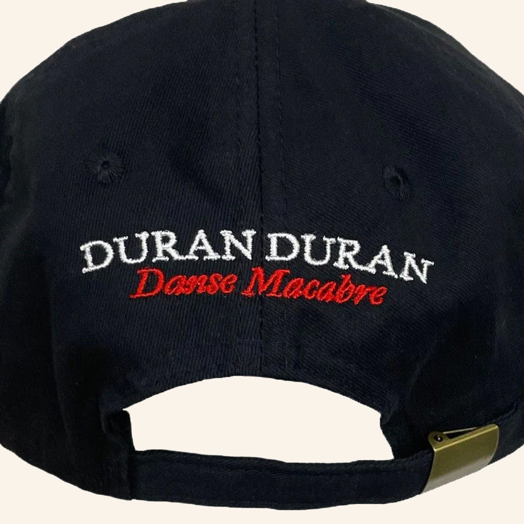Duran Duran Merch Danse Macabre Skeleton Embroidered Hat Gifts For Music Fans - Lilybirchmarket