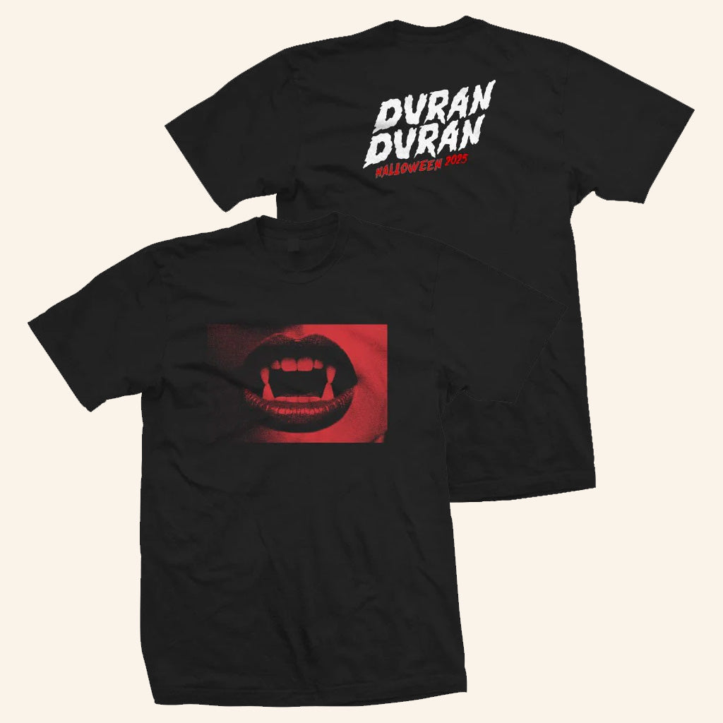 Duran Duran Merch Halloween Mouth T-Shirt Black Gifts For Band Lovers - Lily Birch Market