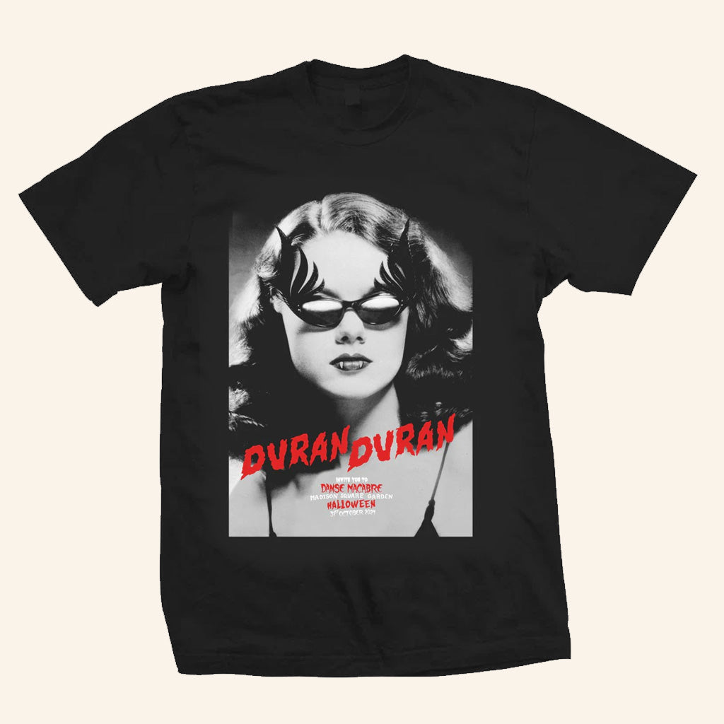 Duran Duran Merch MSG Danse Macabre Halloween T-Shirt Black Gifts For Music Fans - Lily Birch Market