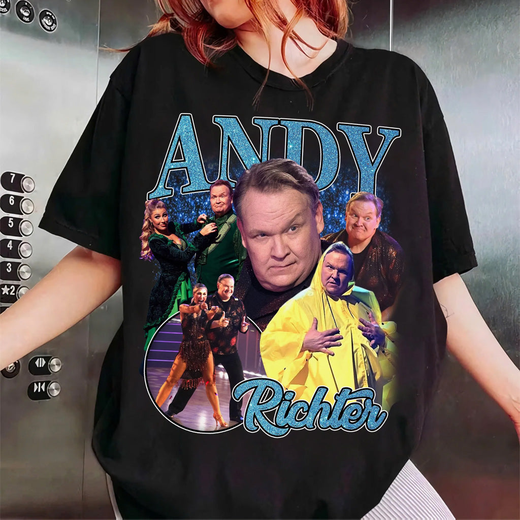 DWTS Merch Andy Richter Bootleg T-Shirt Dancing With The Stars Tour Merch Fan Gifts - Lily Birch Market